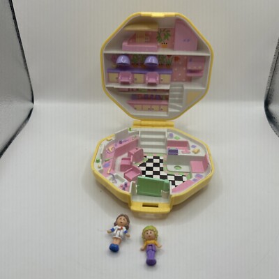 Polly Pocket Mini 1990 Hairdressing Salon Frieseur Frisör 100% Bluebird Rar