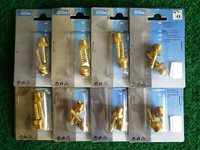 8 X 2 = 16 X GüDe GewindetüLle 6 Mm X ¼“ Ag TüLle Messing DruckluftzubehöR 41056