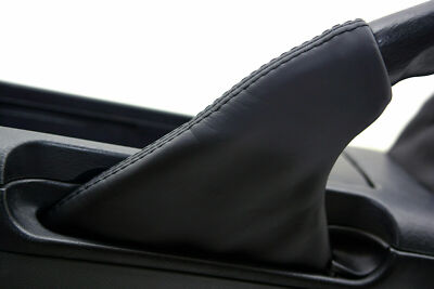 Fits 1997-2001 Honda Prelude PVC Synthetic Leather E Brake Boot Cover Black