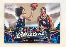 23-24 Topps Chrome Cosmic Anthony Black & Scoot Henderson Star Clusters No SC-15