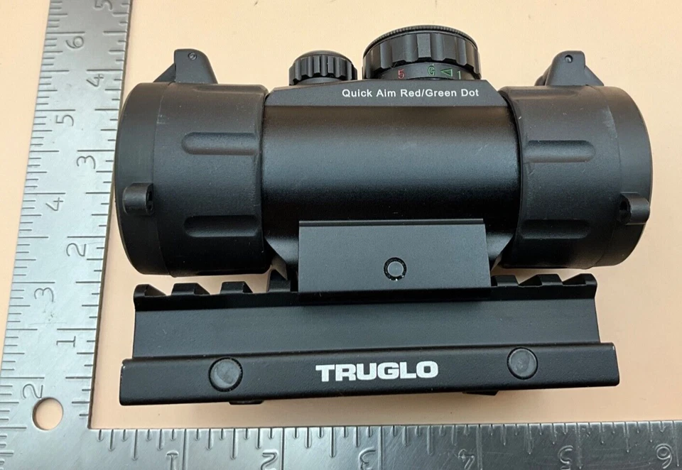 NOS BLACK UTG QUICK AIM RED/GREEN DOT LASER RIFLE HUNTING SCOPE SIGHT  (#10) - Image 2 of 4