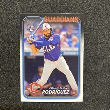 2024 Topps Update #US283 Johnathan Rodriguez RC Cleveland Guardians