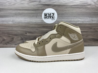 Air Jordan 1 High OG Shoes Mens Size 8.5 Retro Legend Brown HF4830-203 Sneaker Nike Air Jordan 1 Mid Legend Light Brown HF4830-203 Mens GS  main image 3