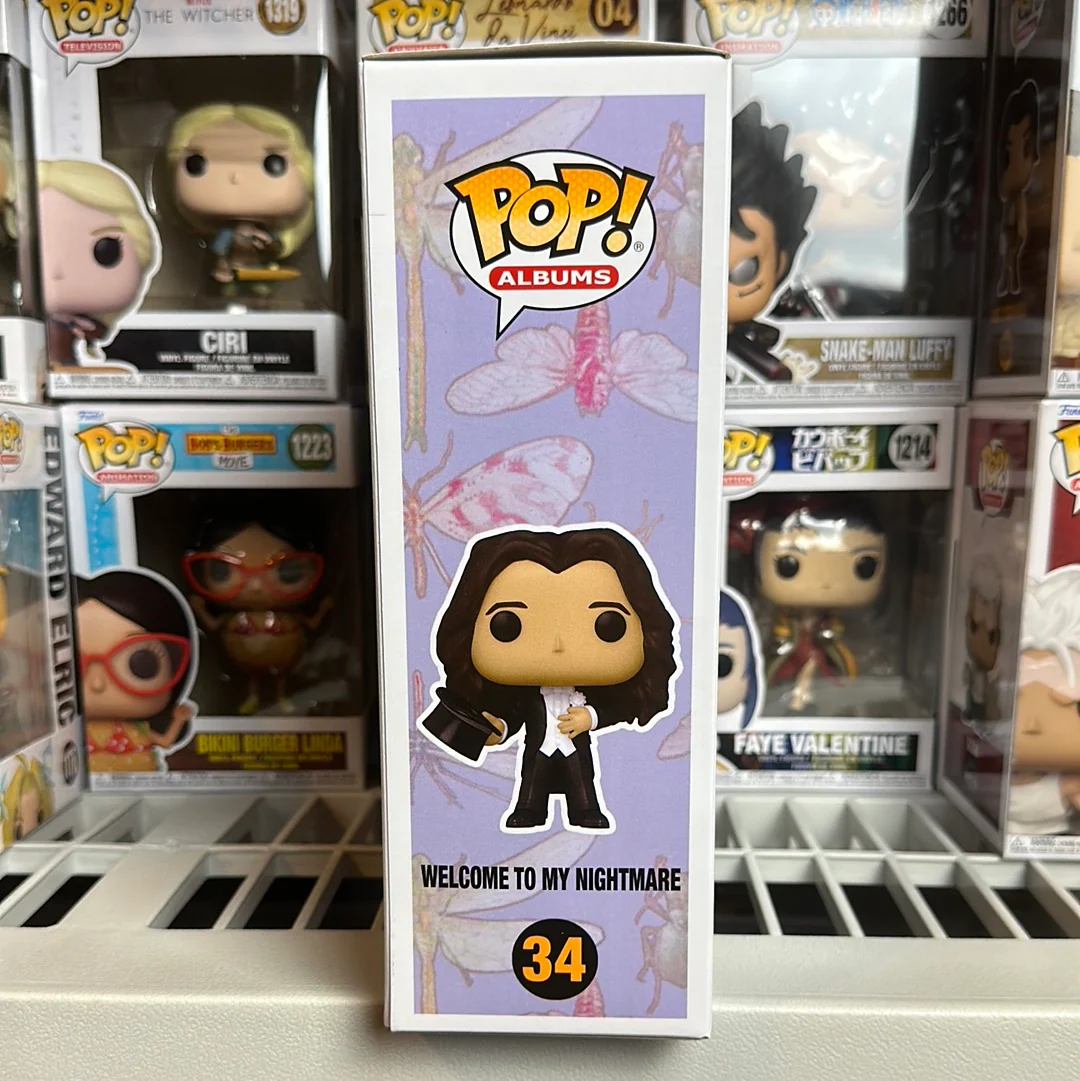 Funko Pop! Rocks Albums - Alice Cooper - Welcome To My Funko Pop! Rocks Albums - Alice Cooper - Welcome To My