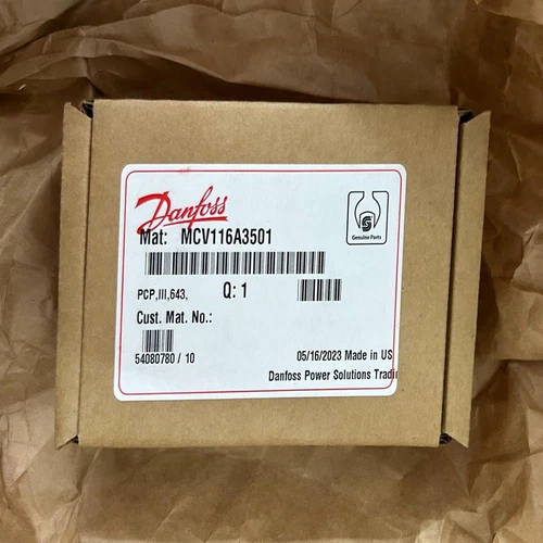 1PC New For DANFOSS CONTROL VALVE MCV116A3501 Free Shipping#QW - Picture 1 of 2