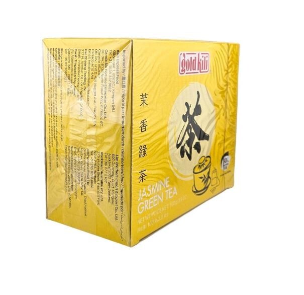 Gold Kili Jasmine Green Tea 3.5 oz(50 Sachets) EXP:01/2027