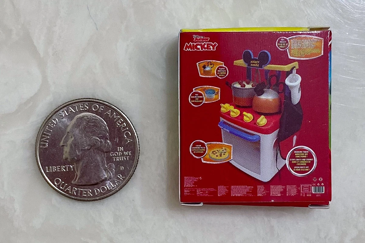 JUNIOR MICKEY Mouse KITCHEN PLAYSET Mini Brands DISNEY Store Edition Zuru  Brand