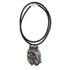 Silky Terrier - Necklace with dog, silver-plated pendant for dog fan, unique jew