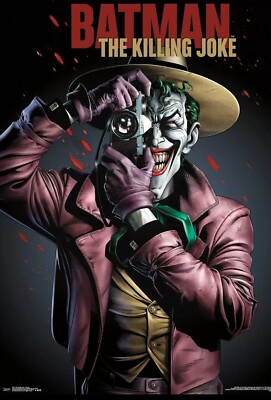DC Comics Movie -Batman Joker The Killing Joke - Key Art Poster