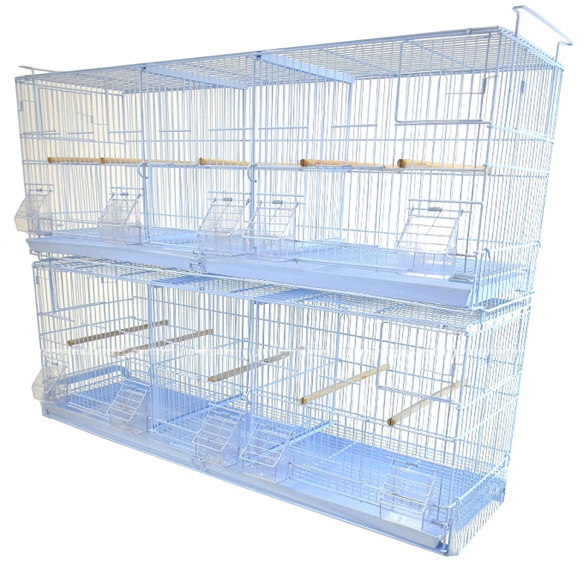Double hamster top cage divider