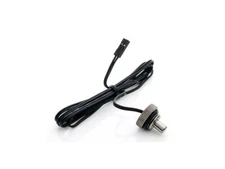 Bitspower G1/4" Temperature Sensor Stop Fitting, Black Sparkle