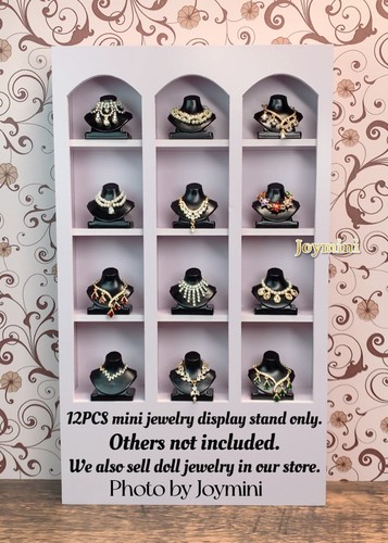 12 STCK. 1/6 Schmuck Halskette Display Ständer für Mode Royalty Integrität Puppen PP - Bild 2 von 9