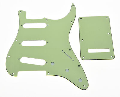 11 Hole ST Guitar SSS Pickguard & Back Plate for Fender Strat Stratocaster