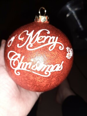 Christbaumkugel personalisiert