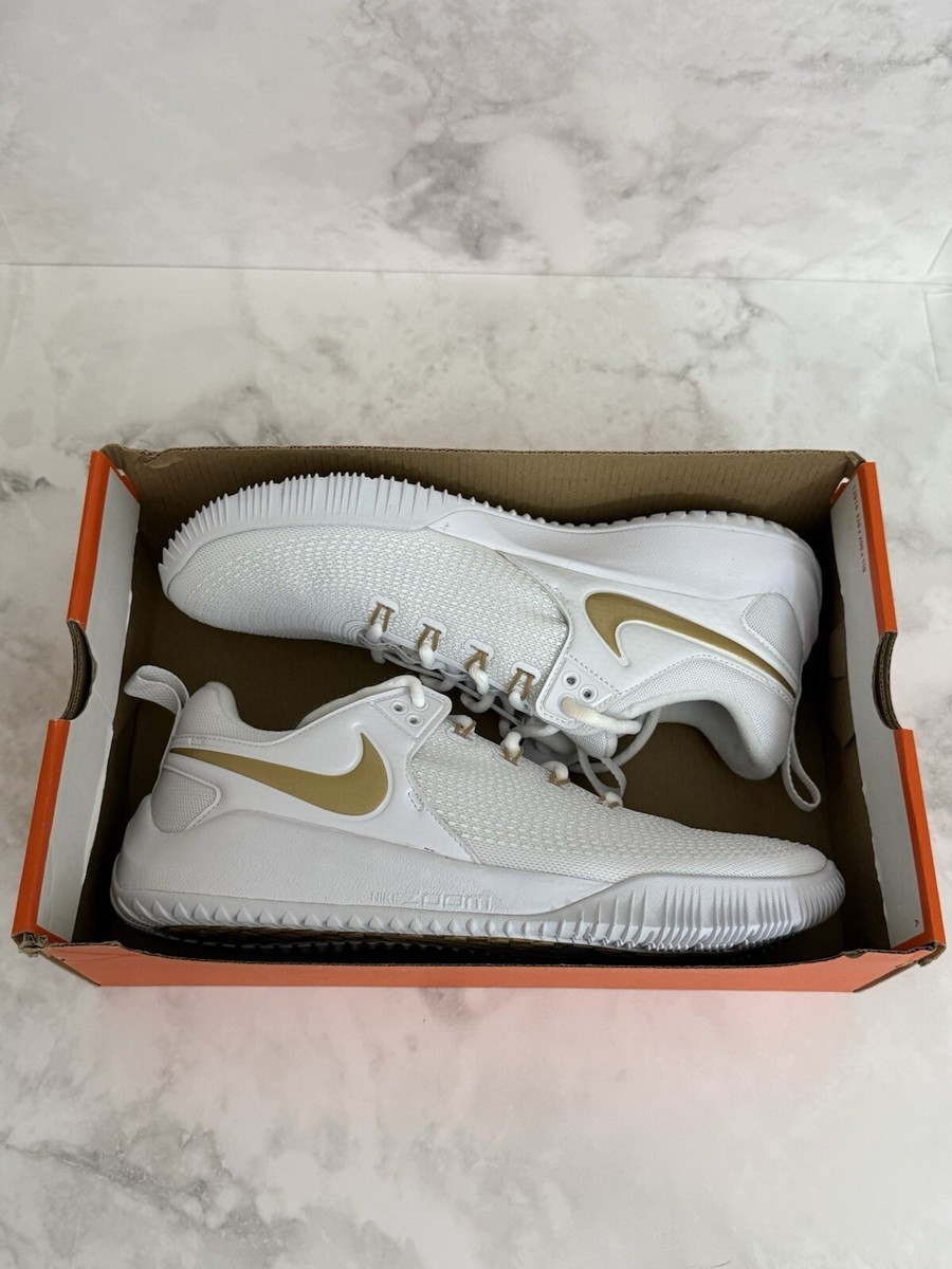 Nike Air Zoom Hyperace 2 SE Volleyball Shoes White Gold DM8199-170