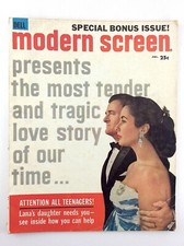 Modern Screen July 1958 Liz Taylor Mike Todd TragicLove Story Carolyn Jones M109
