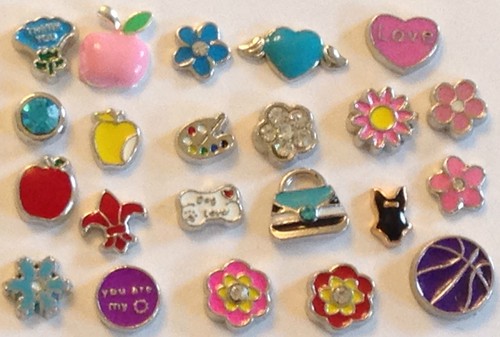 ❤️LOT FLOATING LOCKET CHARMS ~ FITS Memory OWL ~ YOU PICK ~ COMBINED SHIPPING❤️ - Picture 2 of 24
