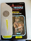 Vintage Star Wars Power of the Force Romba POTF Last 17 Card Back, Insert & Coin