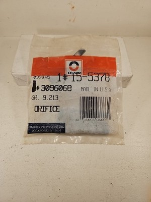 Lot Of 5 NOS OEM Genuine ACDelco GM Orifice Tubes 15-5378 3096068