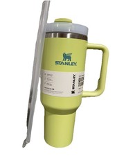 Stanley Stainless Steel H2.0 FlowState Quencher Tumbler - 40oz Light Green NIB