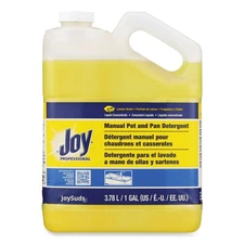Joy 43607EA 1 Gallon Bottle Lemon Scent Dishwashing Liquid New