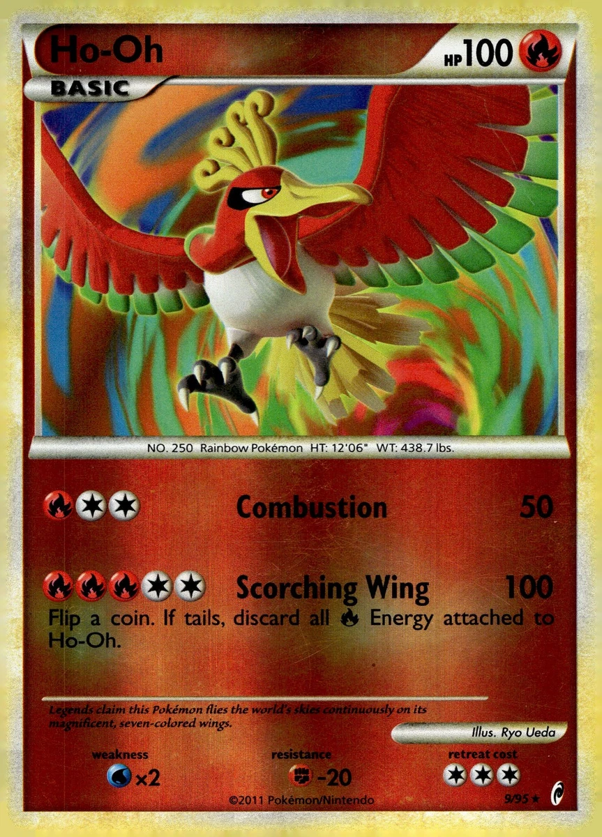 Ho-Oh Pokmon TCG Call of Legends Individual Collectible Card Game Cards  for sale - eBay
