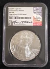 2024 (P) SILVER EAGLE NGC MS70 STAR PRIVY ONE OF FIRST 50,000 ANNA CABRAL SIGNED