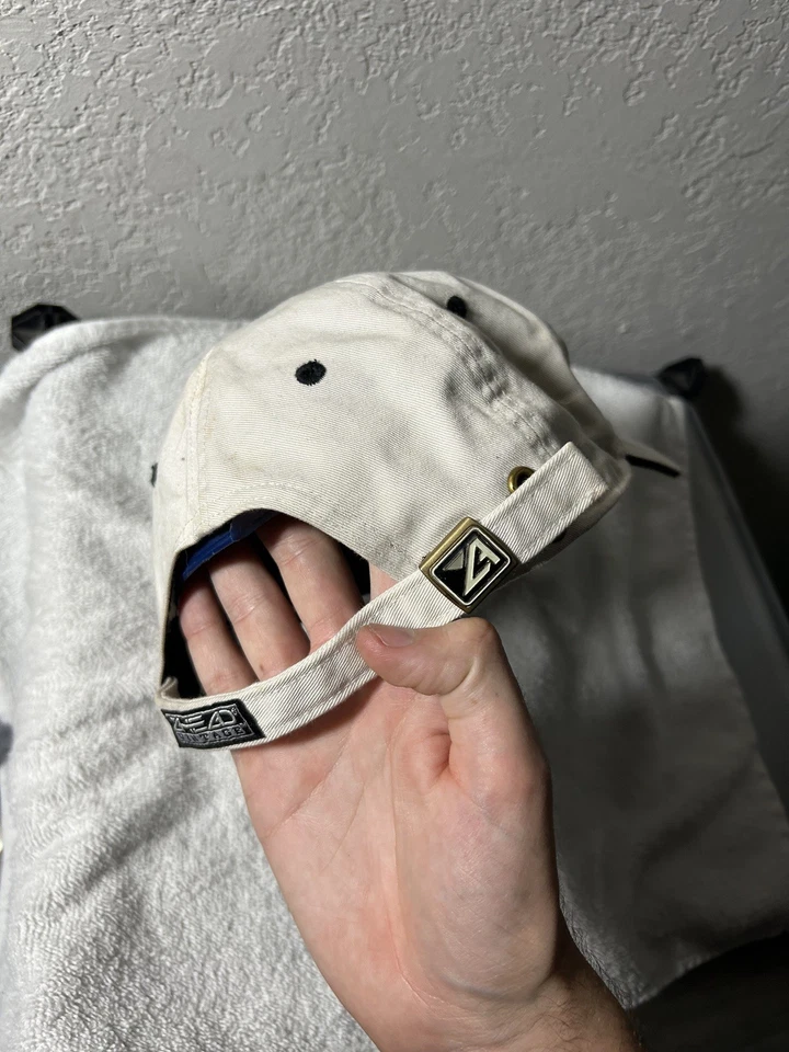 Gorra oficial de tenis US Open 2008 gorra azul y blanca nueva con etiquetas Torrey Pines Foto 3 de 4