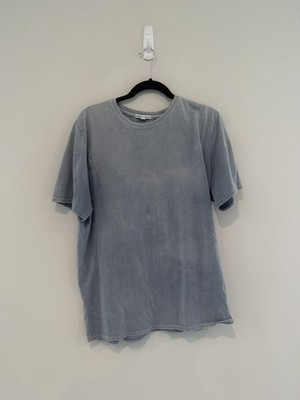 Threads 4 Thought Mens Blue Short Sleeve Shirt Size Large