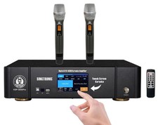 Singtronic Pro Karaoke Amplifier 3000W w/ Mics Digital Sound Processor - Black