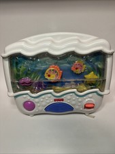 Vintage Fisher-Price Ocean Wonders Aquarium Crib Soother Working see notes 