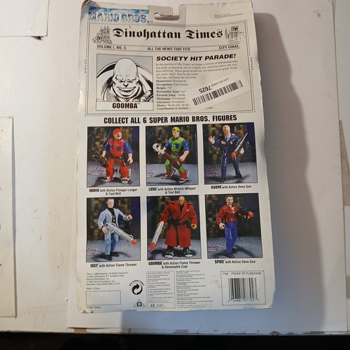 Super Mario Bros 1993 Movie GOOMBA Action Figure by ERTL Nintendo Vintage - Picture 12 of 12