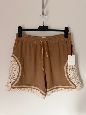 Aime Leon Dore Lace Court Camel Shorts - Size Large - NEW