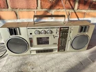 Vintage Ghetto Blaster Radio Stereo Boombox Sharp GF 7300H (1978) Cassette Retro