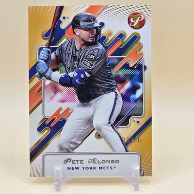 2025 Topps Pristine #115 Pete Alonso Gold Refractors #/50