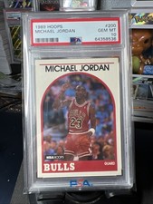 1989-90 NBA Hoops - Michael Jordan #200 PSA 10 Chicago Bulls NBA