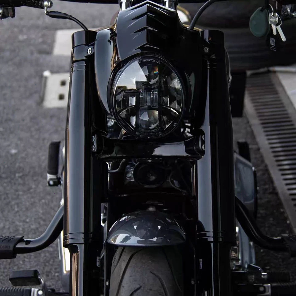 CNC Fork Protector Sleeve One-Piece FOR Harley Softail FXBR Breakout 2018-2025 - Image 3 of 4