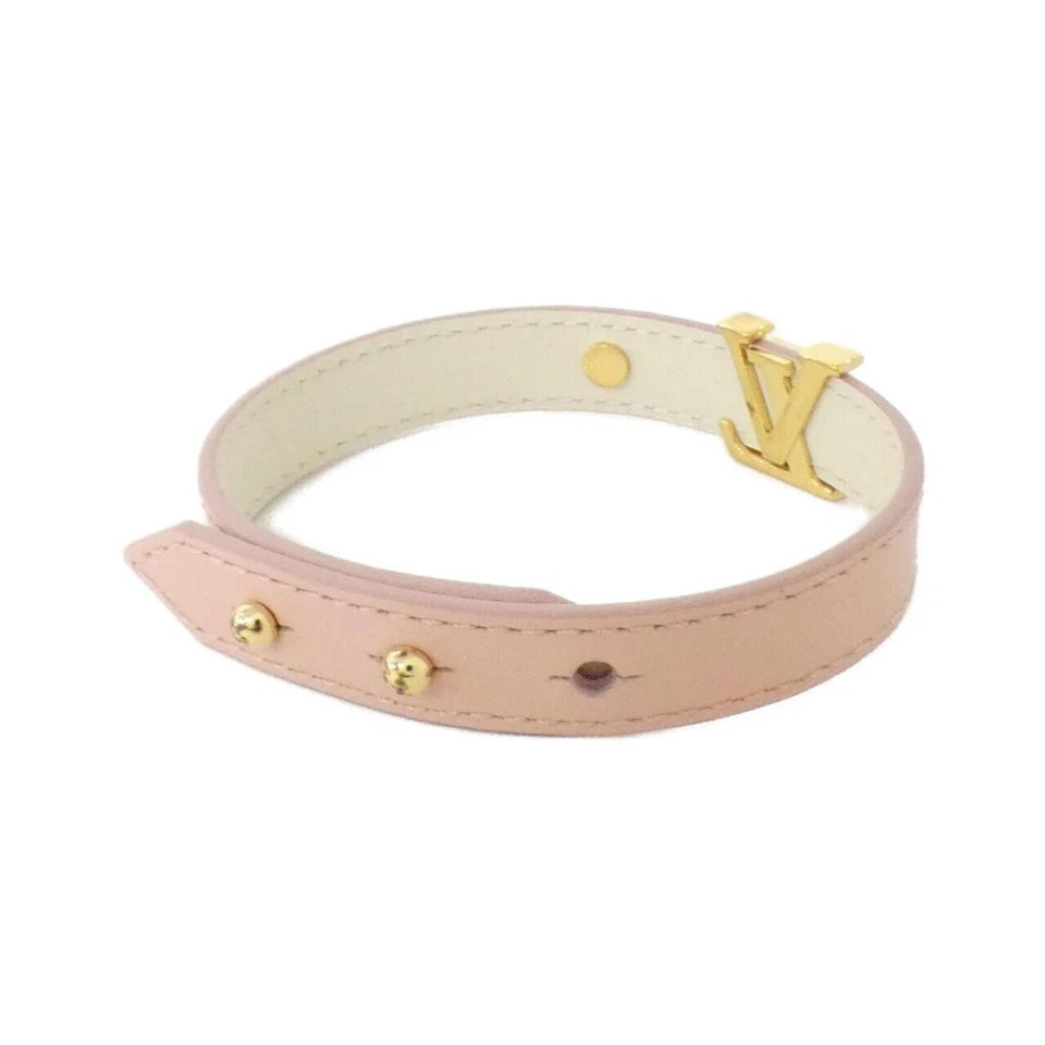 Auténtico Brazalete LOUIS VUITTON Latón LV Icónico 19cm M8088E #260-007-611-... Foto 2 de 4