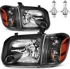 Headlights Toyota Tundra Double Cab 2005-2006 Sequoia Headlights Toyota Tundra Double Cab 2005-2006 Sequoia