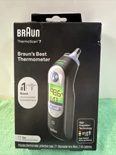 Braun Thermo Scan7 Battery Powered Infrared Digital In Ear Thermometer - IRT6520