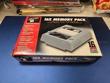 MAD CATZ N64 Memory Pak 16X Original Box Nintendo 64 SHIPS FREE 