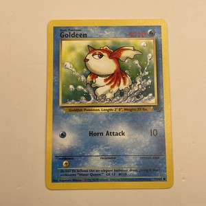 goldeen pokemon card value Pokemon Goldeen Card