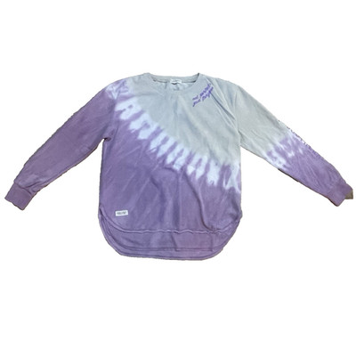 Simply Southern Purple Tie-Dye Soft Sweatshirt Sz M Not Perfect Just Forgiven