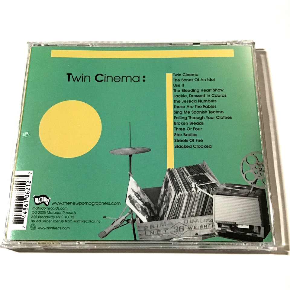 The New Pornographers - Twin Cinema (CD, 2005) Indie Rock eBay