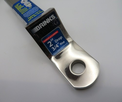 #ad #ad Brinks Stainless Steel Trailer Hitch Ball Mount 2quot; Receiver 2quot; Drop 3 4quot; Rise $39.95