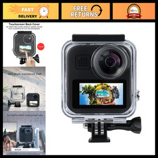 Waterproof Touchscreen Housing Case for GoPro MAX 360 - Underwater Dive Cover