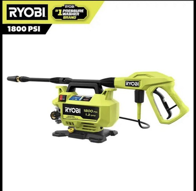 #ad Ryobi 1800 Psi 1 2 Gpm Cold Water Corded Electric Pressure Washer Free Shipping. $121.03