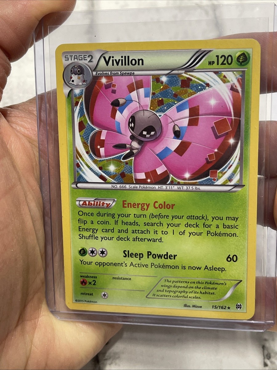 pokemon vivillon card Vivillon - SWSH05: Battle Styles [REVERSE HOLO]