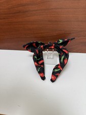 Chili Peppers Homemade Tie Knot Headband Hair Accessory For Women Teens Girls