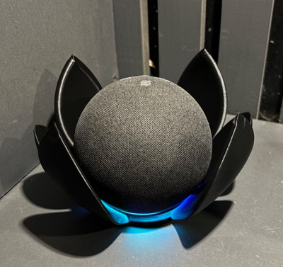Halterung für Amazon Echo Dot 4. & 5. Gen / Alexa - Ständer, Farbe wählbar, Blume